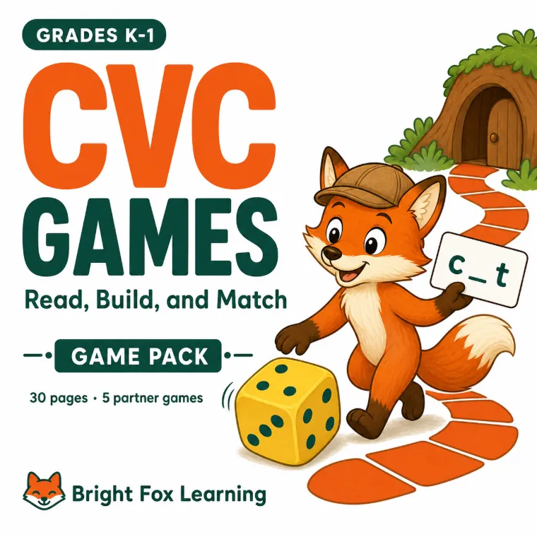 CVC Games for Centers cover